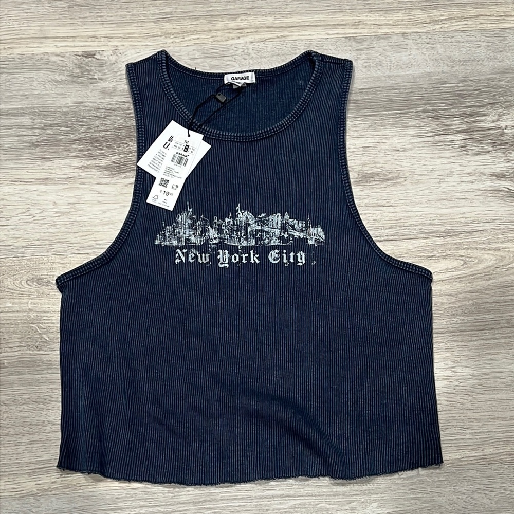 Garage Women's Mood Indigo + Art New York Kendall Tank